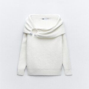 Zara off the shoulder sweater